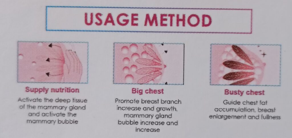 Gro-Maxx 50 Perfect Breast Enlargement Cream + Capsules